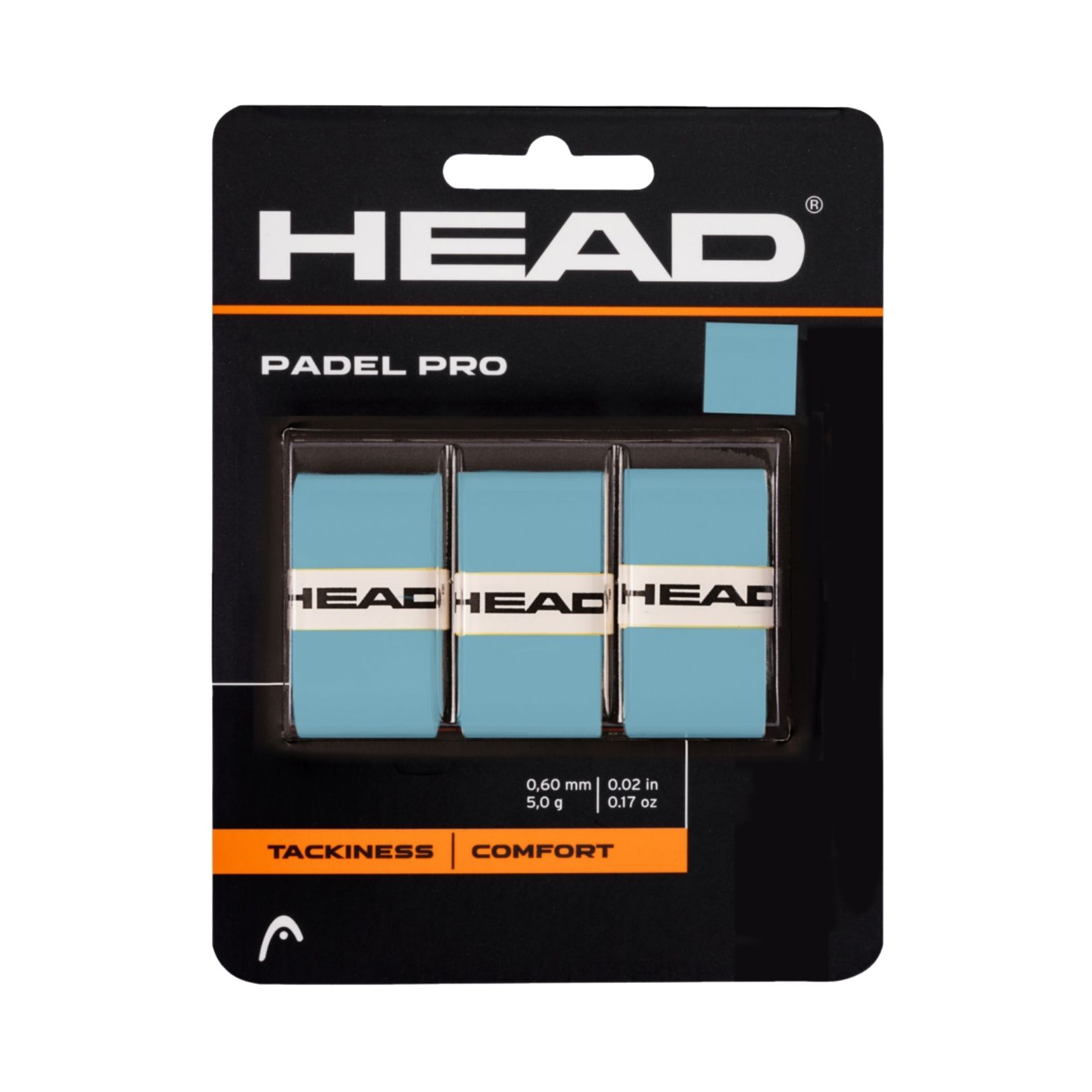 Head Padel Pro Overgrip (3-pak, Blue)